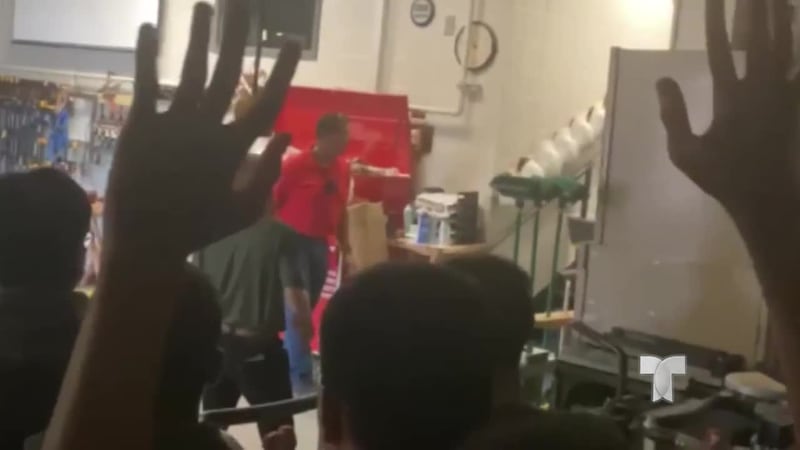 Momentos de terror en escuela de Gwinnett por sospechas de un estudiante armado