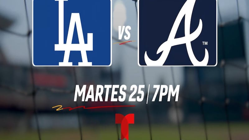 Hoy por Telemundo: Bravos de Atlanta vs Dodgers de Los Ángeles