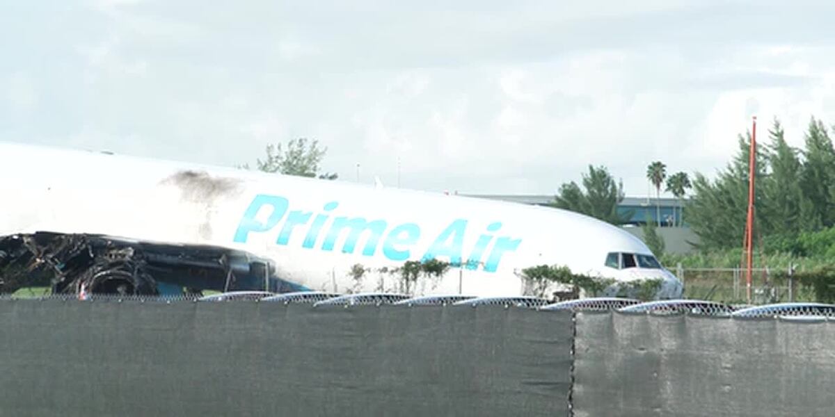 Investigación Federal tras accidente de avión de carga de Amazon en aeropuerto de Miami