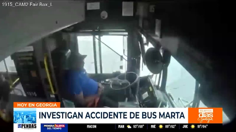 Conductor se habría quedado dormido en autobús de MARTA que se accidentó