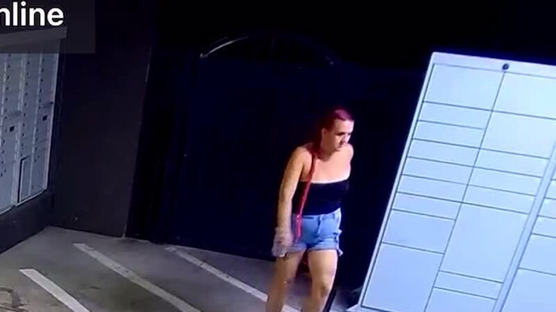 Identifican a supuesta sospechosa de robar paquetes en Brookhaven