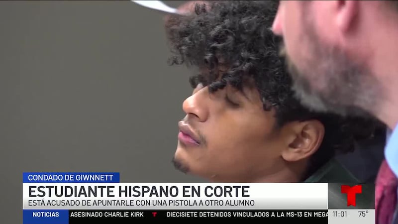 Estudiante de Gwinnett en corte por la acusación de apuntar con un arma a otro alumno