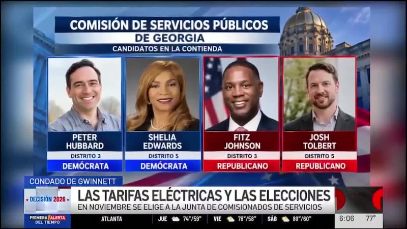 La Comisión de Servicios Públicos define las tarifas del servicio eléctrico en Georgia
