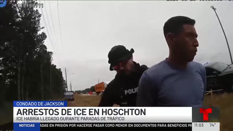 La policía de Hoschton dice que no ha estado trabajando con ICE para realizar paradas de...