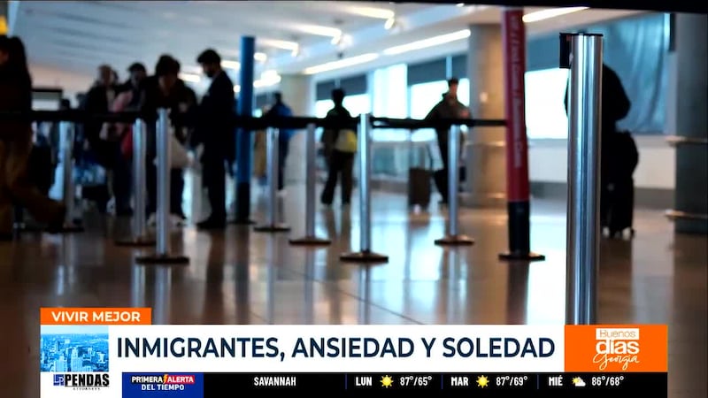 Vivir Mejor: casi 25% de los inmigrantes confiesa sentirse solo y sufrir de ansiedad