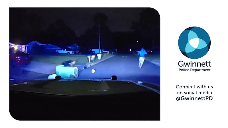 Persecución policial de hispano en Gwinnett captada en video