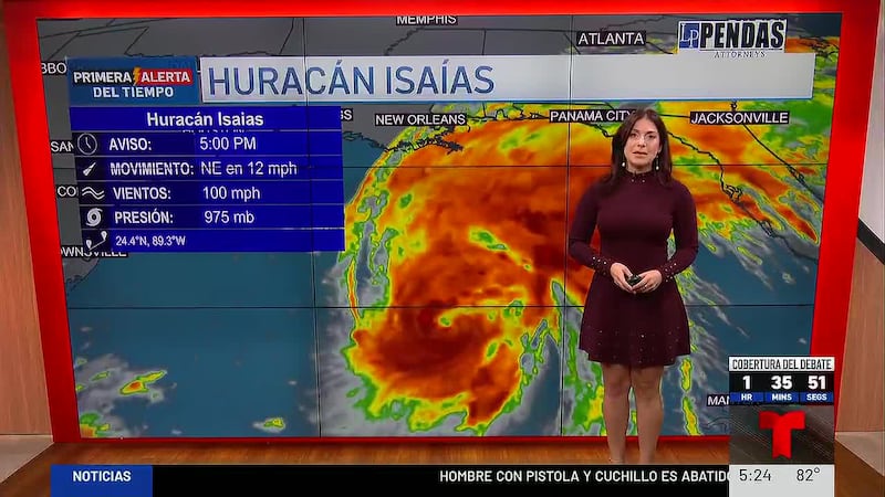 El huracán Isaías se fortalece: este es el impacto que tendrá Georgia