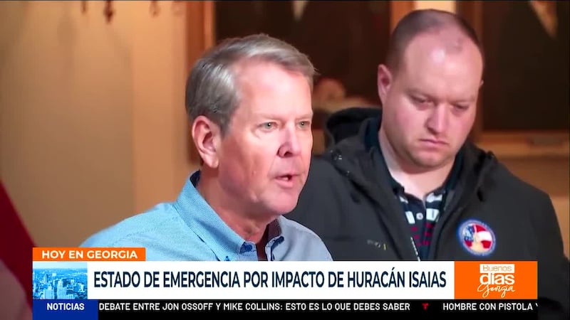 HOY EN GA: Kemp declara emergencia e insta a residentes a estar preparados ante Isaías