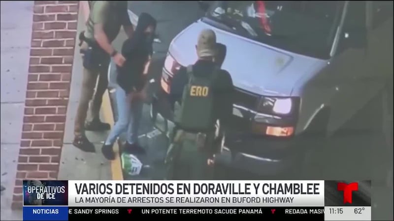 Las detenciones continúan reportándose en Doraville este sábado