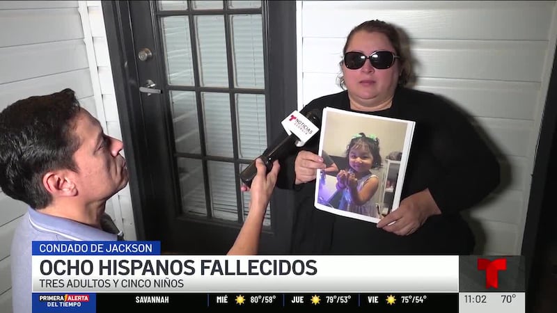 "Mi hijo, mi nieta y mi otro nietecito que venía en camino murieron", "esos cargos para el...