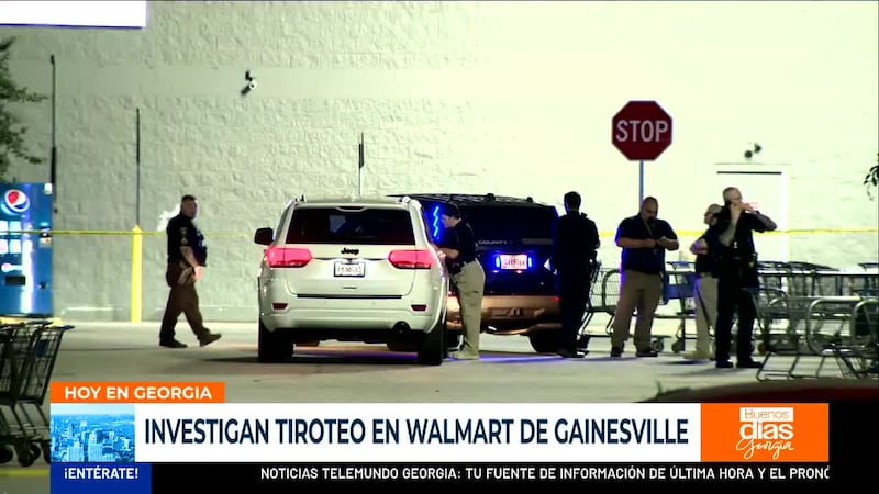 HOY EN GA: Investigan tiroteo en un Walmart