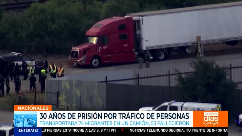 Treinta años de prisión por tráfico de personas