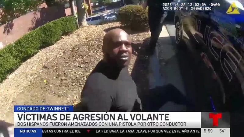 El sospechoso fue rastreado hasta Marietta en donde la policía lo detuvo tras la agresión