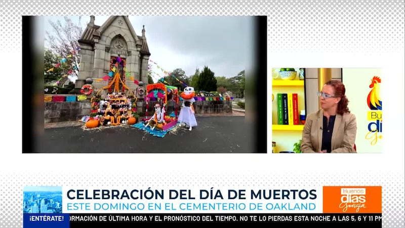 Celebración del Día de Muertos en el Cementerio de Oakland