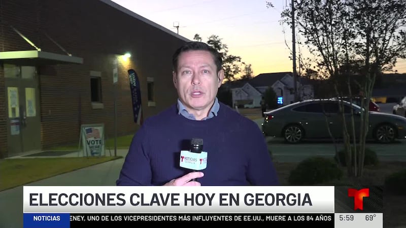 Los electores de Georgia deben votar por dos candidatos para la Comisión de Servicios Públicos...