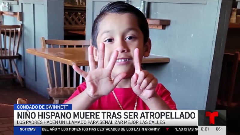 La familia del menor le dio el último adiós este viernes en una iglesia de Norcross